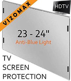 23 - 24 inch Anti-blue Light Vizomax Computer Monitor / TV Screen Protector Filter for LCD, LED & Plasma HDTV